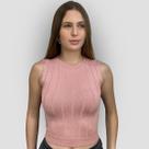Cropped Regata Canelado Blusa Feminina Modal Fashion Verão Cropped Regata Canelado Blusa Feminina Modal Fashion Verão