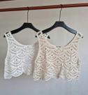 Cropped Regata Renda - BRANCO