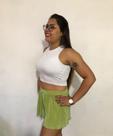 Cropped Regatinha com forro liso