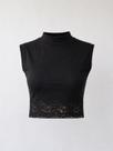Cropped Renda Feminino Planet Girls Cropped Renda Feminino Planet Girls