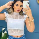 Cropped Renda