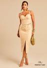 Cropped + Saia maxi midi Nude Tam M