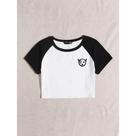 Cropped T-shirt - Moda Alternativa Blogueira Gótica - Estampado - Halloween