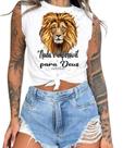 Cropped T-Shirts Feminino Estampado - Cristã- Várias Estampas 07