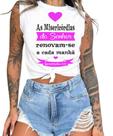 Cropped T-Shirts Feminino Estampado - Cristã- Várias Estampas 11
