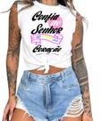 Cropped T-Shirts Feminino Estampado - Cristã- Várias Estampas 21