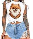 Cropped T-Shirts Feminino Estampado Várias Estampas 03