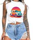 Cropped T-Shirts Feminino Estampado Várias Estampas 18