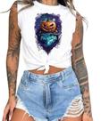 Cropped T-Shirts Feminino Estampado Várias Estampas 27