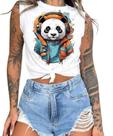 Cropped T-Shirts Feminino Estampado Várias Estampas 36