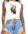 Cropped T-Shirts Feminino Estampado Várias Estampas 38