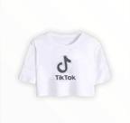 Cropped Tik Tok Infantil/ ADULTO Store 100% Algodão