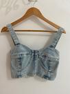 Cropped Top Jeans