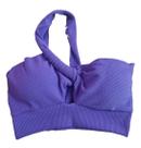 Cropped Top Malha Bubble Ombro Único Mula Manca Nula Manga Cropped Top Malha Bubble Ombro Único Mula Manca Nula Manga
