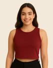 Cropped Top Suplex Blusa Feminina Regata Básica Confortavel