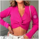 Cropped Trasnpassado Manga Longa