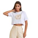 Cropped Txc Branco Strass 51257 Cor:BrancoTamanho:GG
