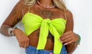 Cropped verde Lima