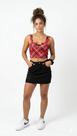 Cropped Vermelho xadrez