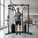 CrossOver Angular Academia Podiumfit CA300 160kg Estação de Musculação