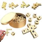 Crossword Solitaire Game Conjunto de jogos de dados de palavras cruzadas com 12 dados