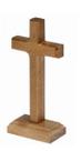 Crucifixo Cruz de Madeira Para Mesa ou parede 12cm Crucifixo Cruz de Madeira Para Mesa ou parede 12cm