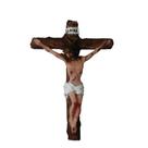 Crucifixo Cruz de Parede Resina Nacional 10 cm