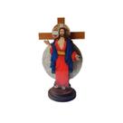 Crucifixo das Santas Chagas de Mesa 18 cm Crucifixo das Santas Chagas de Mesa 18 cm
