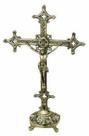 Crucifixo De Mesa Em Bronze 45 Cm Grande Presentes Igreja Altar Jesus Cristo