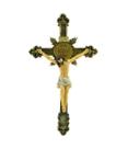 Crucifixo De Parede Imagem Jesus Cruz Crucificado - 30cm Crucifixo De Parede Imagem Jesus Cruz Crucificado - 30cm