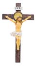 Crucifixo De Parede Pendurar Jesus Cruz Crucificado - 26.5cm Crucifixo De Parede Pendurar Jesus Cruz Crucificado - 26.5cm