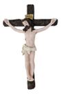 Crucifixo Decorativo de Parede - 18,5Cm - Enfeite Religioso para Sala Quarto