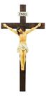 Crucifixo Parede Imagem Jesus Na Cruz Crucificado - 29cm