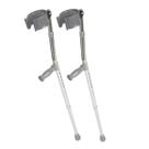 Crutches Medline Aluminium Forearm Youth, pacote com 2