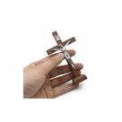 Cruz de Madeira Crucifixo Jesus Cristo Estátua