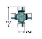Cruzeta cardan Bazer S10 Ranger 27x92 - NUJ273 Nakata