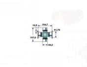 Cruzeta cardan vw/ford/mb/iveco 801006