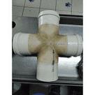 Cruzeta Pvc Esgoto 100mm 4 Polegadas Cruzeta Pvc Esgoto 100mm 4 Polegadas