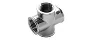 Cruzeta Te Metal Cromado 4 Saídas 1/2 Blukit