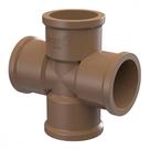 Cruzeta Tigre PVC Liso Liso 3/4
