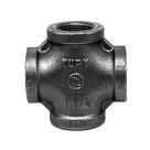 Cruzeta Tupy Preta 1.1/4" NPT Média Pressão Classe 150