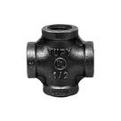 Cruzeta Tupy Preta 1/2" NPT Média Pressão Classe 150