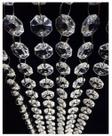 Crystal Garland Strands Hanging Chandelier Bead Chain 30m