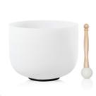 Crystal Singing Bowl CVNC 432Hz 20cm A Note Chakra do Terceiro Olho