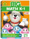 Cuaderno de Trabajo School Zone Gran Matemática K-1 320 Páginas Edades 5-7