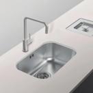 Cuba Aço Inox 304 Alto Brilho Espelhado 47x30x17cm com Válvula Ralo 3 1/2