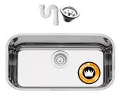 Cuba Aço Inox 304 N 2 56x34x19 Com Válvula Cuba Aço Inox 304 N 2 56x34x19 Com Válvula