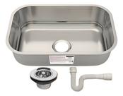 Cuba Aço Inox Nº 1 Retangular Tramontina 47x30 Válvula Sifão
