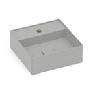 Cuba Apoio 35x35cm Mesa Roca T8 Terra Stone A32787w070