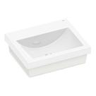 Cuba Apoio Com Mesa 410x340 Basic Q7 Branco Celite Cuba Apoio Com Mesa 410x340 Basic Q7 Branco Celite